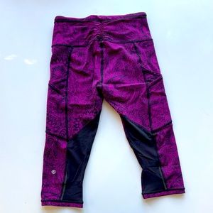 Cropped luluemon tights